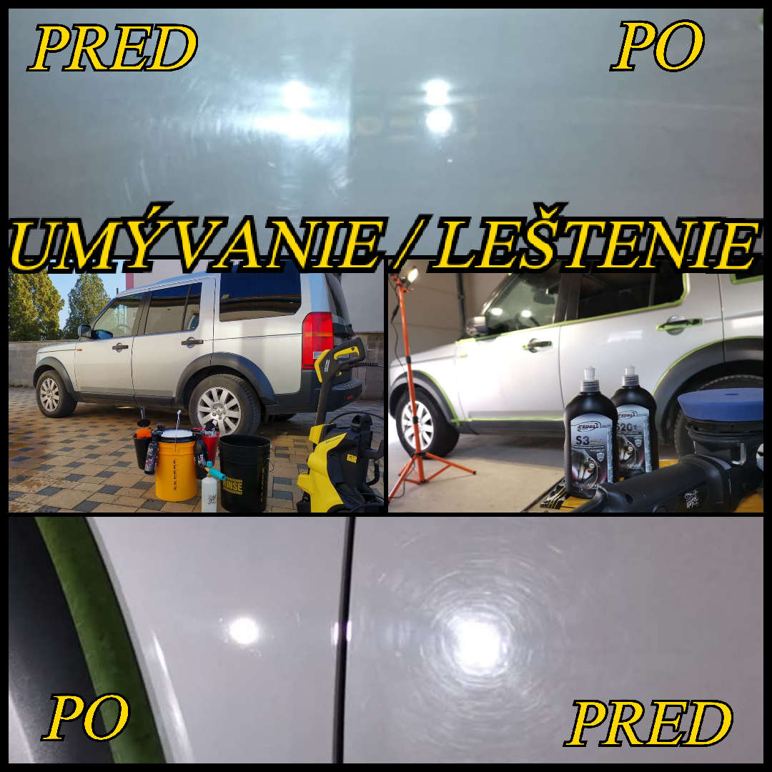 Umývanie a leštenie