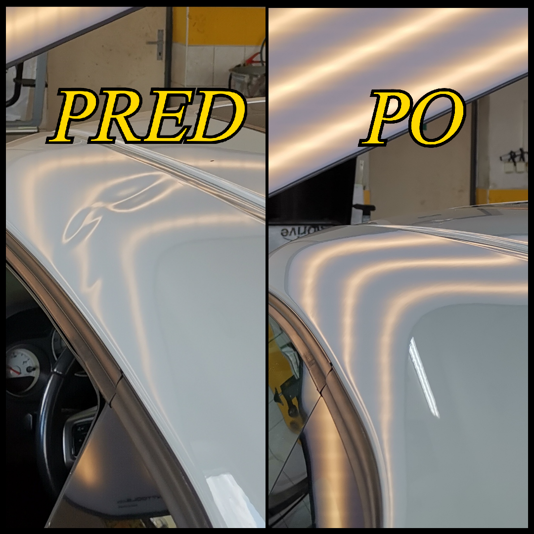 Strecha pred a po oprave