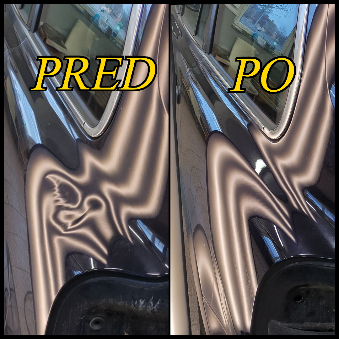 Bočný panel — tmavé auto